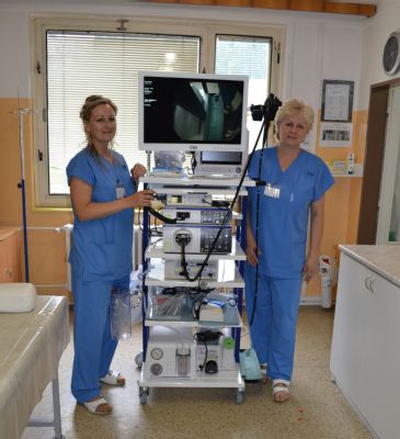 Gastroenterologové Jesenické nemocnice využívají novou endoskopickou věž